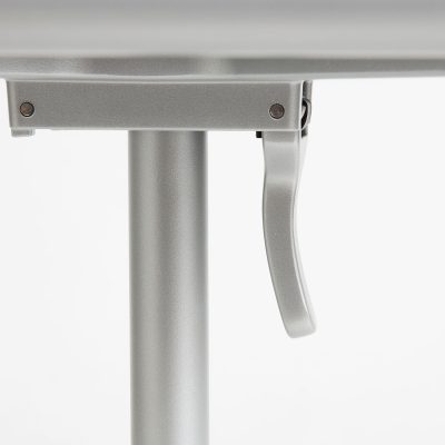 DEVILLE Table ø55, Silver Grey
