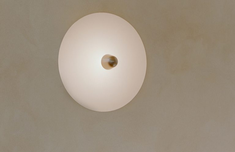 KANTARELL Wall/Ceiling Lamp, Nickel