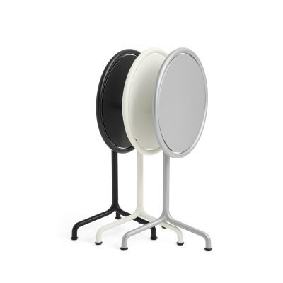 DEVILLE Table ø55, Silver Grey