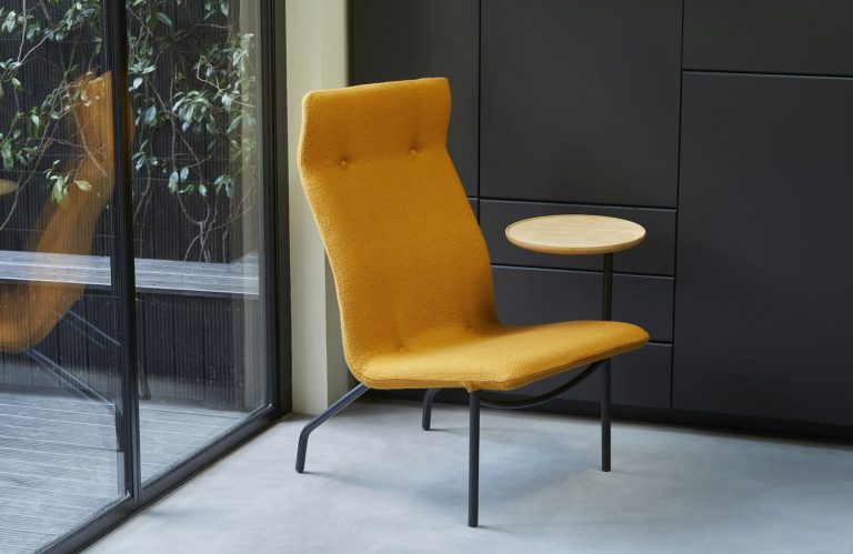 LUCIO Chair, Removable Swivel Table