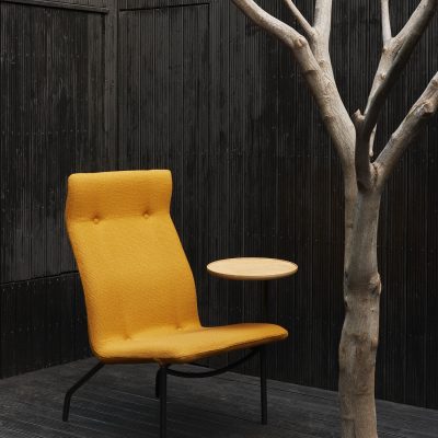 LUCIO Chair, Removable Swivel Table