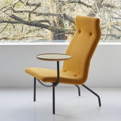 LUCIO Chair, Removable Swivel Table