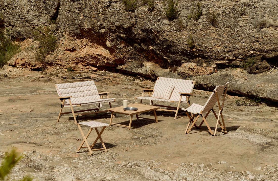 OUTDOOR MARKET Folding Sofa