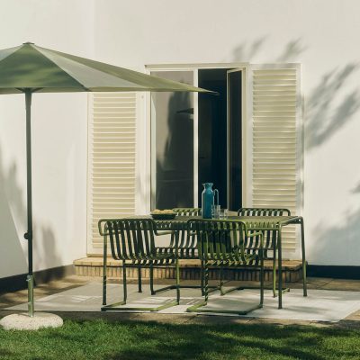TERRAZZA Parasol Square, Green/Darn Green