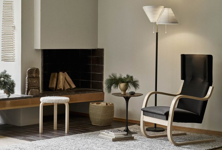 Floor Light A810, Brass