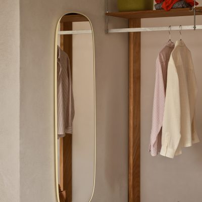 FRAMED Mirror Clear 150, Taupe