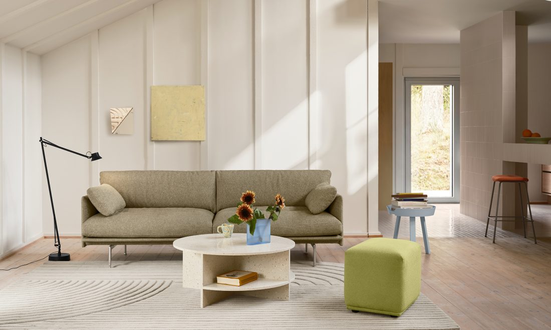 OUTLINE SOFT Sofa, 3-Seater