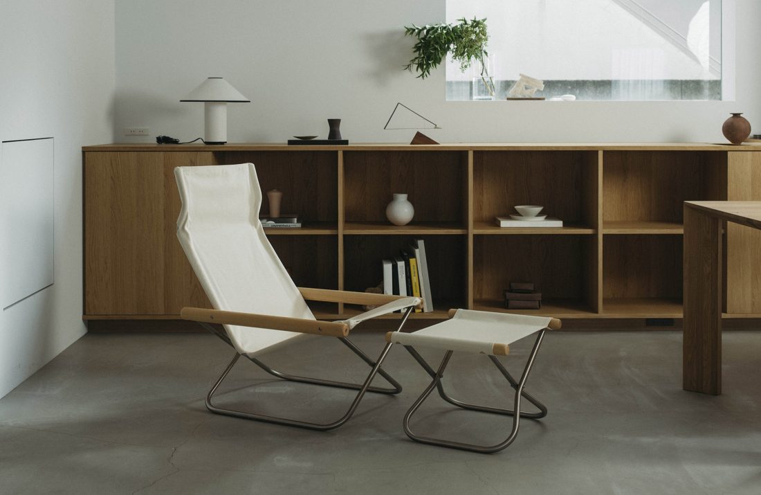 Nychair X Ottoman Oil Finish