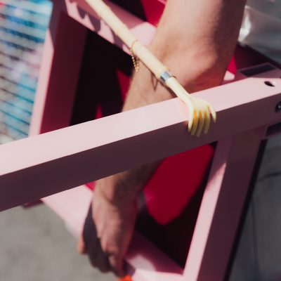 CHAIR ONE Cotton Candy & Wine