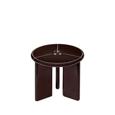 DEYA Side Table, Chestnut Brown