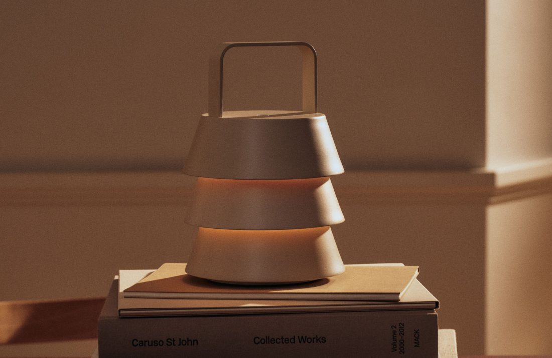LUVER Portable Lamp, Cashmere