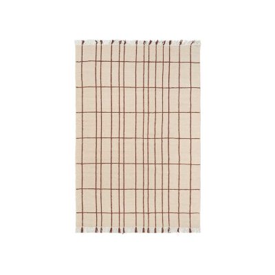 SEN Rug, Parchment/Chestnut