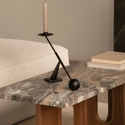 ANDROGYNE Lounge Table, Wood Base