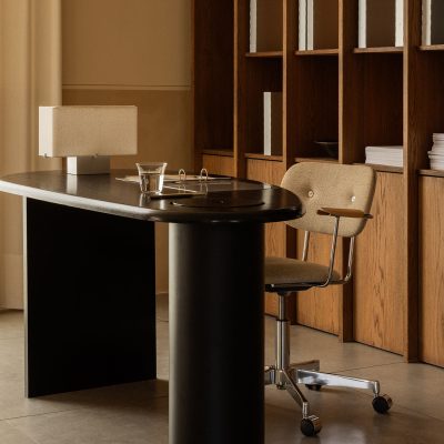CO Task Chair w. Arms, Uph. Seat