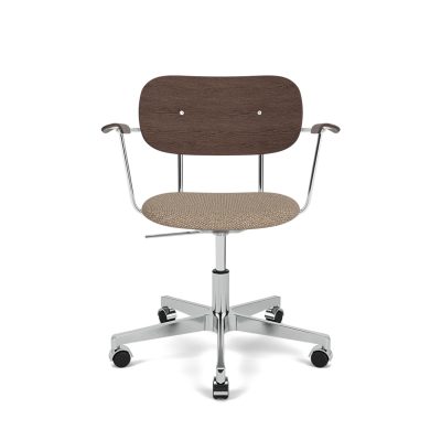 CO Task Chair w. Arms, Uph. Seat
