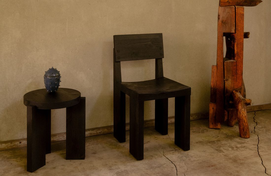 001 Dining Chair Black