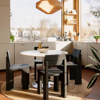 001 Dining Chair Black