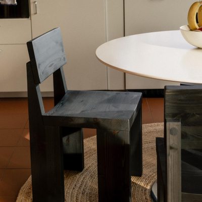 001 Dining Chair Black