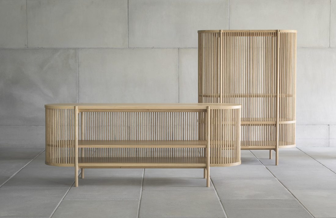 BASTONE Sideboard High wo. Doors