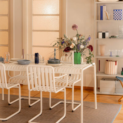 PALISSADE Table 170x90, Cream White