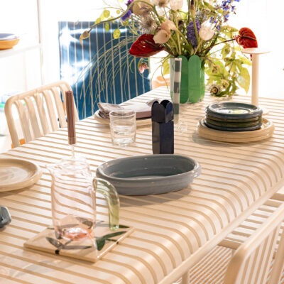 PALISSADE Table 170x90, Cream White