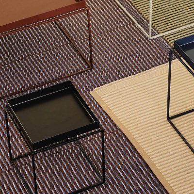 TAPIS Chestnut/Blue 170x240