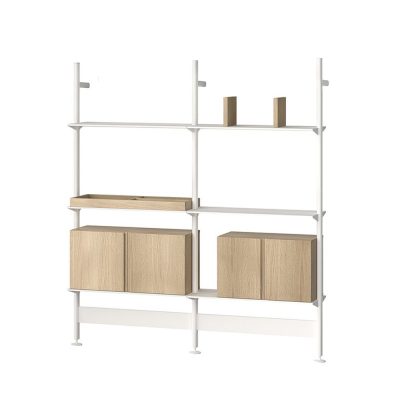 PIRA Wall Showroom Config. White/Oak