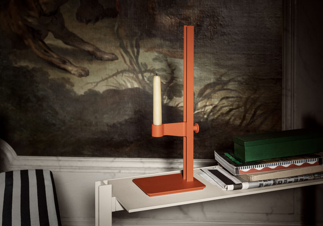 MUSEUM™ Candle Holder, Orange